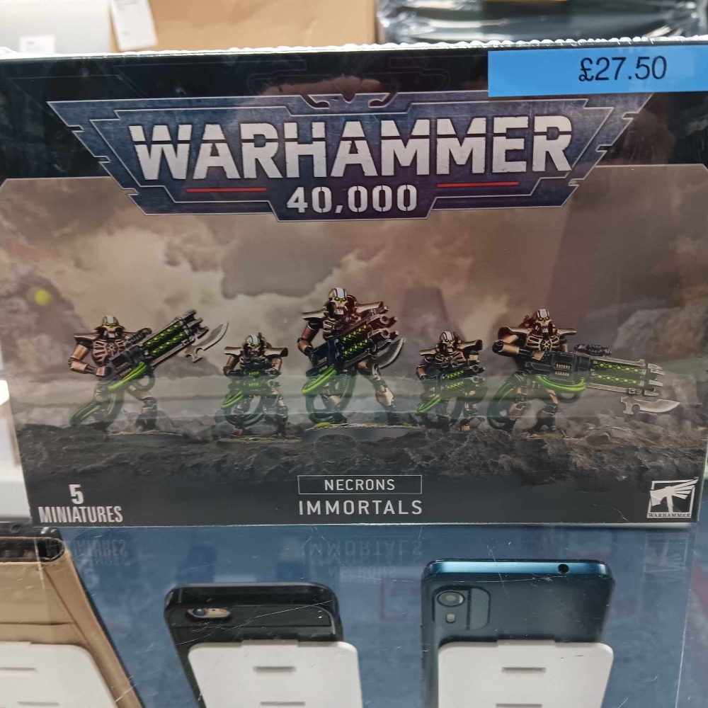 Warhammer 40k Necrons Immortals – New In Box, Unassembled, Games Workshop UK